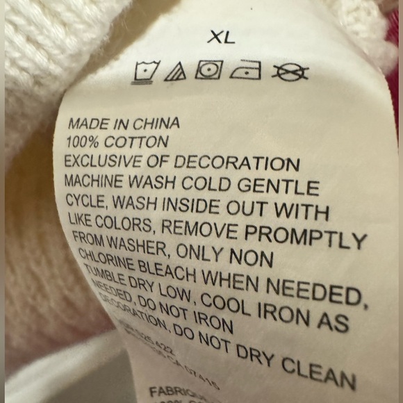 Nautica Cardigan Sweater Cotton Mens Sz XL Navy Crimson Trim Preppy Vintage - Picture 7 of 8